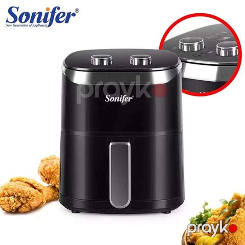 Sonifer SF-1009 Çoxfunksiyalı Qızardıcı Hava Fritöz 4.2L Tutumlu Airfryer 1400 W — Bakı