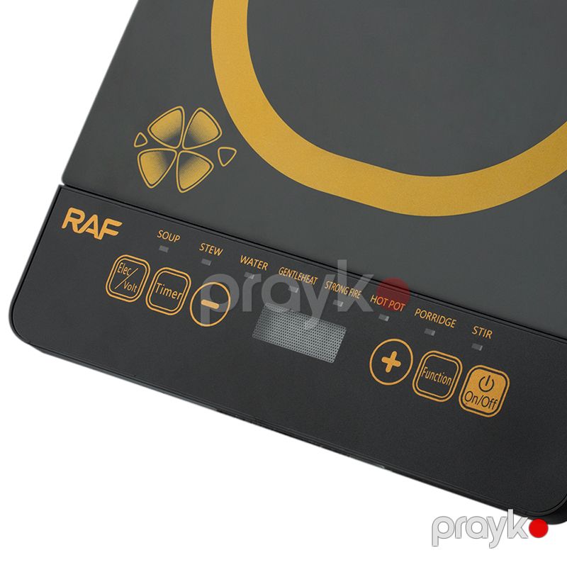 RAF R.8016 Sensorlu İdarəetmə Tək Ocaqlı Plitə elektrikli 2200 Vt İnduksiyalı plitəsi — Plitələr, Bakı (3)
