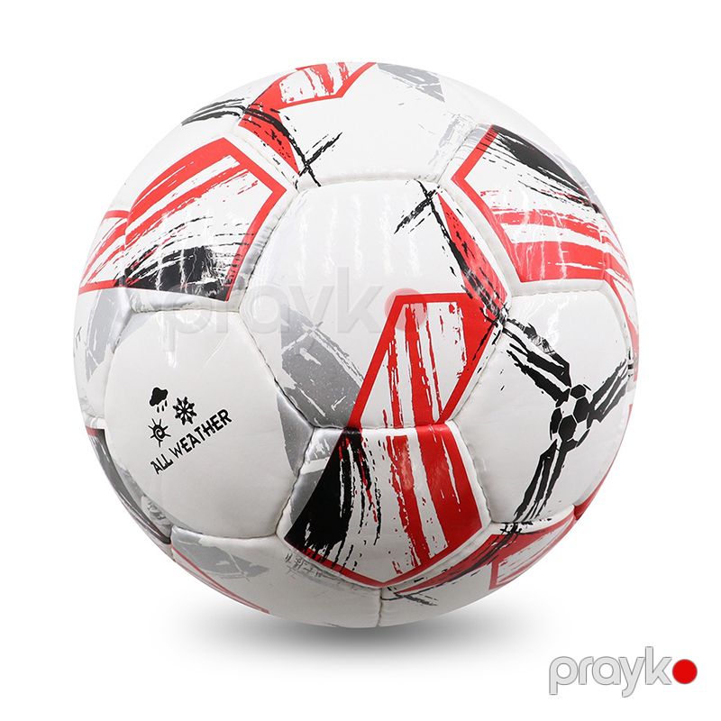 Peşəkar Soccermax Futbol Topu Ağ Qırmızı Dizaynda 5 Nömrəli PU Dəri Soccermax Futbol Topu — İdman, hobi, istirahət, Bakı (3)