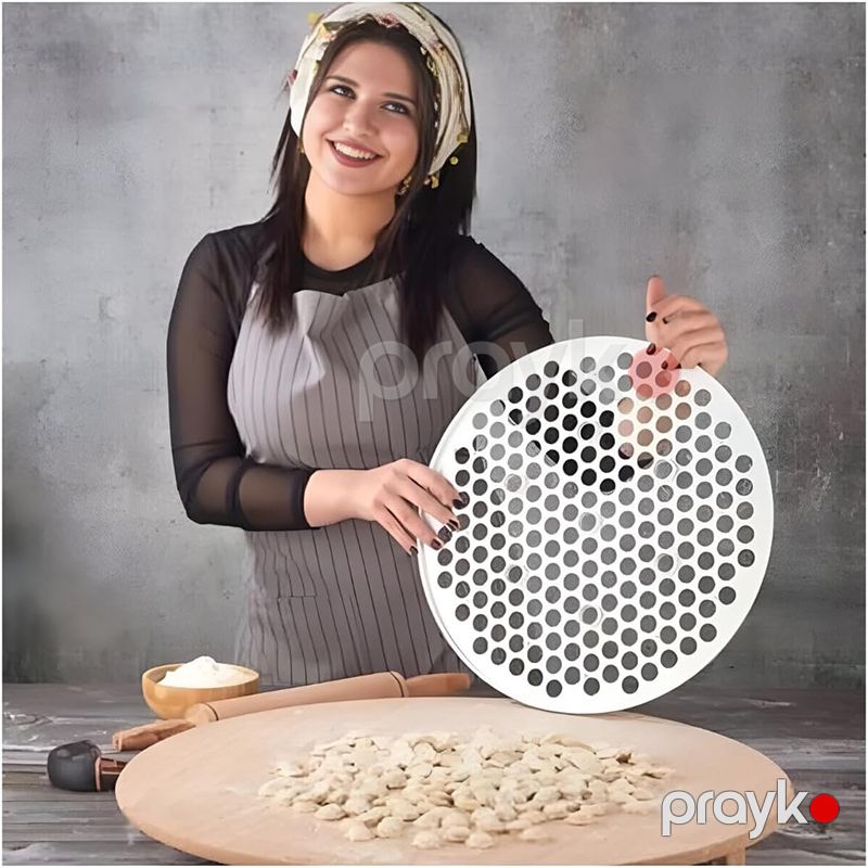 Kiçik Düşbərə xəmiri kəsici Plastik 40 sm Dairəvi Ravioli kəsici Praktik Mantı Xəmir kəsici — Qablar və mətbəx əşyaları, Bakı (3)