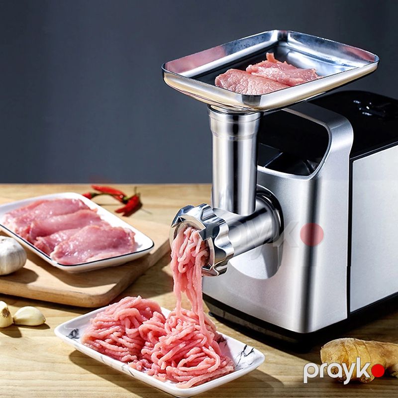 Prestige Elektrikli Ətçəkən 3400 W Daşınması Asan Alüminum Ətmaşını Paslanmayan Polad Kolbasa Doldurma Maşını — Digər mətbəx texnikası, Bakı (2)