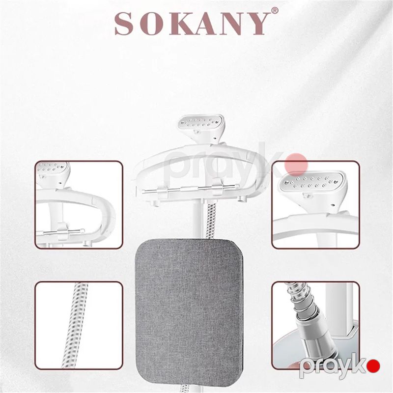 Yüksək Keyfiyyətli Sokany Professional Buxar Ütüsü 2200W Davamlı Buxar Və Şauqili Duruş Özəlliyi Sk-4007 — Ev texnikası, Bakı (5)