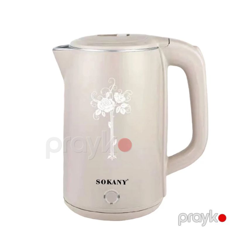 Sokany Böyük Tutumlu 2.5L 2000W Elektri8k Çaydanı İstilik Avtomatik Söndürmə Funksiyalı Quru Yanmaya Qarşı Çaydan SK-1075 — Elektrik çaydanları və termoslar, Bakı (5)