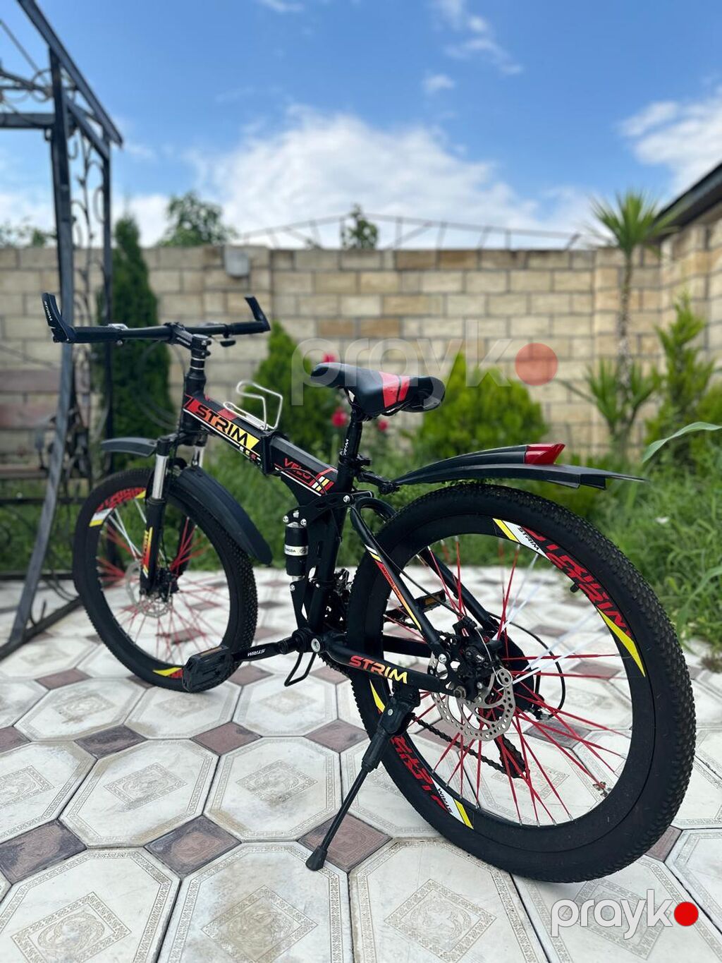Strım V520 qatlanan dağ velosipedi - Qatlanan alüminium/metal korpus — Dağ velosipedləri, Sabirabad (5)