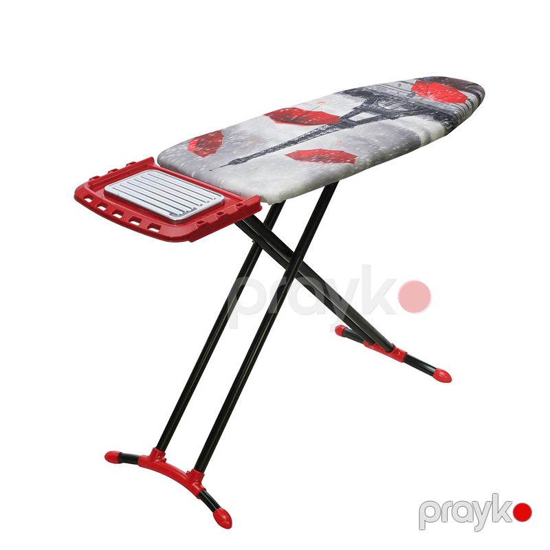 Larissa Plas CM-810 Zərif Gözoxşayan Dizaynda Ütü Masası 43x125 cm Ütüləmə Sahəsiylə Monoblok Ütü Masası — Mallar, Bakı (2)