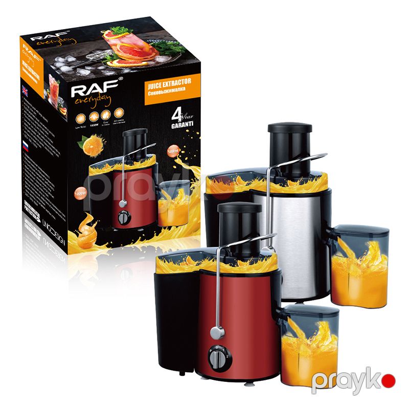 RAF Çoxfunksiyalı Şirəçəkən Maşın 3 Sürət Ayarı 10000RPM Ekstraktı Avropa Dizaynlı Vitamin Şirəsi Çıxaran Maşın 1000W — Digər mətbəx texnikası, Bakı (8)