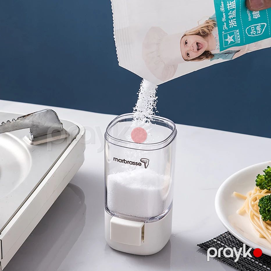 Marbrasse Ədviyyat Qabı Hava Keçirməyən Nəmə Davamlı Ədviyyat Qabı Fırlanan Başlıqlı Ədviyyat Qabı Duz Qabı Bidər Qabı — Qablar və mətbəx əşyaları, Bakı (3)