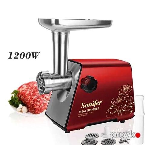 Sonifer SF-5016 Yüksək Keyfiyyətli Elektrikli Ətçəkən Maşın Yüksək Güclü 1200W — Bakı