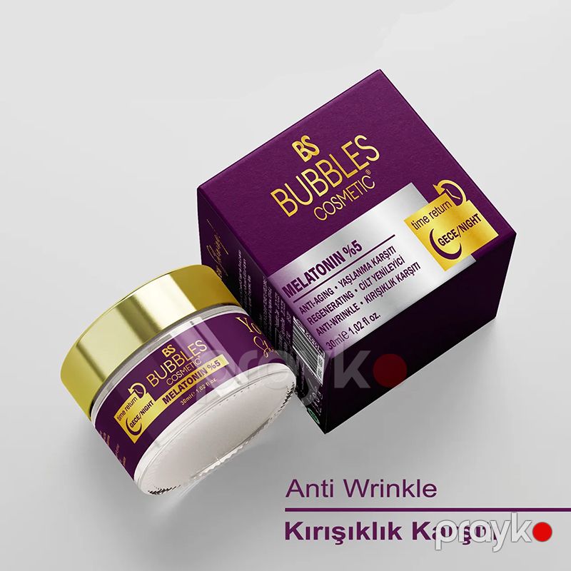 Bs Bubbles Cosmetic Cavanlaşdırıcı Yaşlanmaya Qarşı Onarıcı Anti Aging Gəcə Kremi 30ml BSC081 — Gözəllik və səhiyyə, Bakı (2)