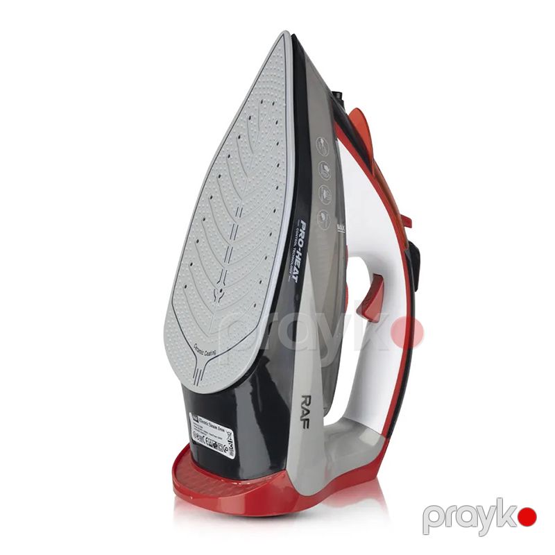 Peşəkar RAF Elektikli Buxarlı Ütü Yapişmaya Qarşı Özəlliyi İlə 2200W Gücündə Professional Anti-calc Keramik Ütü — Ev texnikası, Bakı (3)