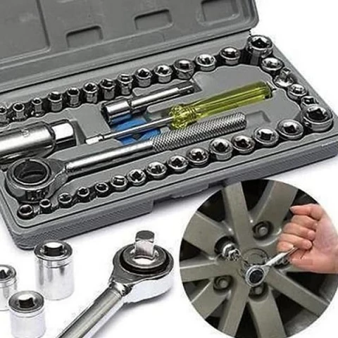 40 hissədən ibarət Aiwa Piece Tool Set Alət dəstii + Keys — Mallar, Bakı (3)