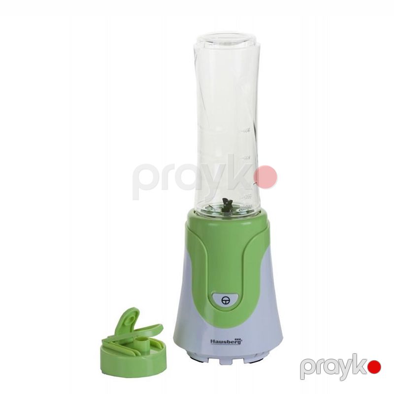 Hausberg HB-7676 Çoxfunksiyalı Elektrikli Blender Portativ Smoothie Blender 300W — Blenderlər, xırdalayanlar və mikserlər, Bakı (6)