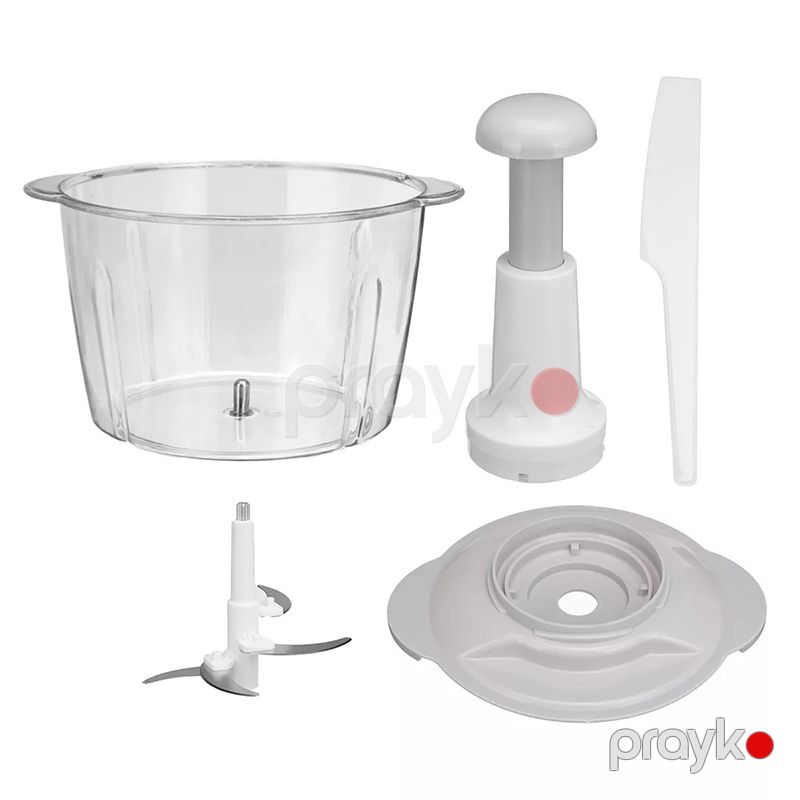 Manual Tərəvəz Doğrayıcı Blender Sarımsaq Əzən Ətçəkən Mətbəx Aləti Çoxfunksiyalı Mətbəx Kombaynı — Ev texnikası, Bakı (6)