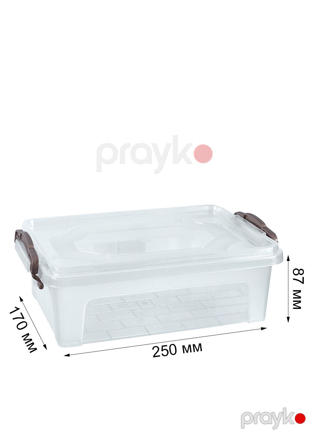 Saxlama üçün konteyner Stars Plast, plastik, 250x170x87 mm, 2 l — Mallar, Bakı