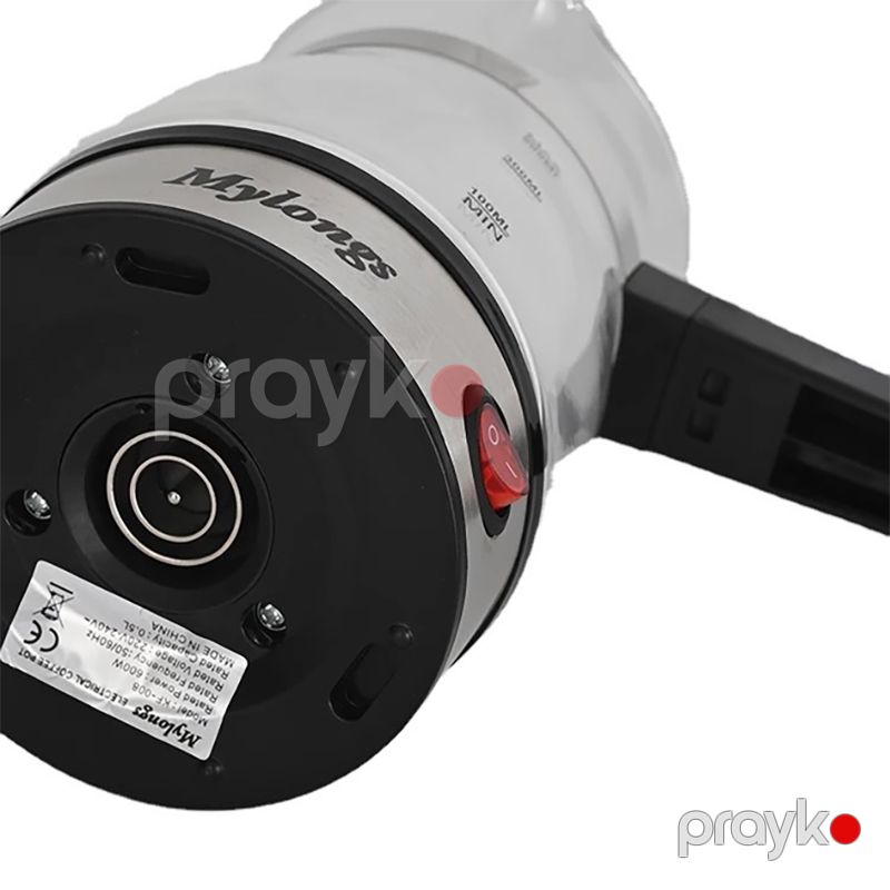 Mylongs KF-008 Türk Şüşə Qəhvə Dəmləyicisi 600W Elektrikli Kofe Hazırlayıcı Maşın 500мл Davamlı Moka Çaydanı — Digər mətbəx texnikası, Bakı (4)