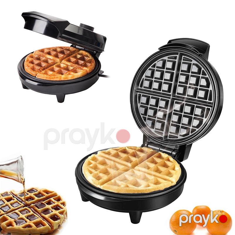 Sonifer SF-6084 220v Termostat Nəzarətli Yuvarlak Elektrikli Toster Böyük Tutumlu Waffle Hazırlayıcı 1000W — Toster və vaflyasıcı, Bakı (4)