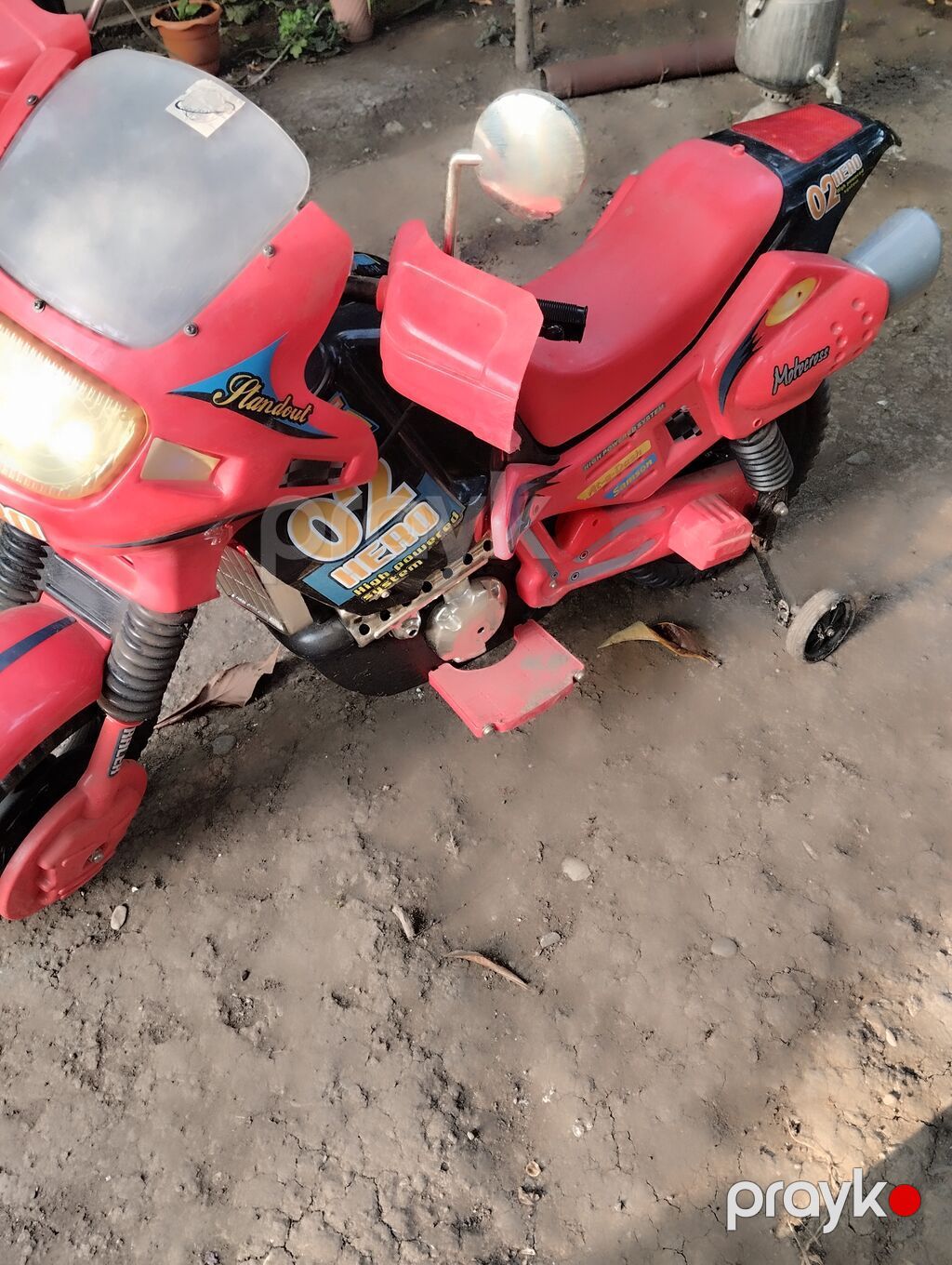 Uşaq üçün elektrikli motosiklet – “Hero 02” model. - Rəng — Oyuncaq nəqliyyatı, Ağstafa (2)