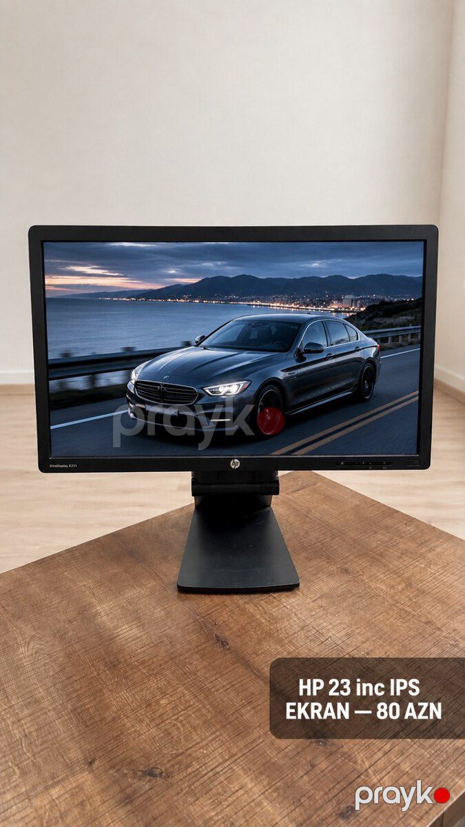 23 inc İPS Ekran monitor — Kompüterlər və noutbuklar, Sumqayıt (4)
