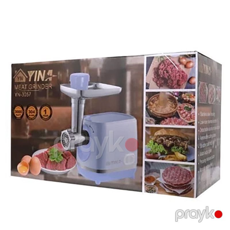 Ətçəkən maşın Yına YN-3057 Elektrikli Ətçəkən 3000W güclü ət çəkən maşını — Digər mətbəx texnikası, Bakı (3)