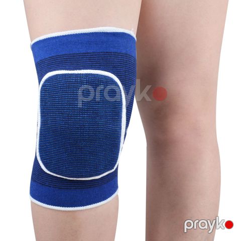 Elastik Sürüşməz Dizlik 2PCS Mavi — Bakı