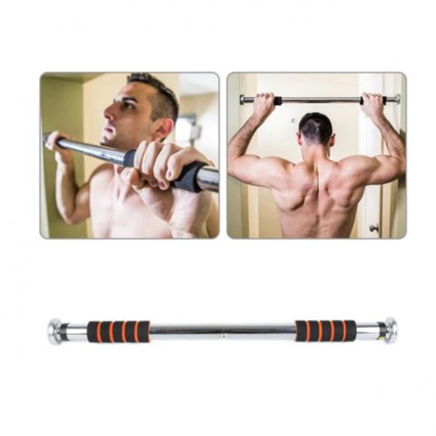 Qapı Arası Üçün Neopren Tutacaqlı 60-100 sm-lik Tənzimlənəbilən Polad Turnik Kiçik Hecimli Qapı Arası Turnik 150Kq — Fitness və İdman Avadanlıqları