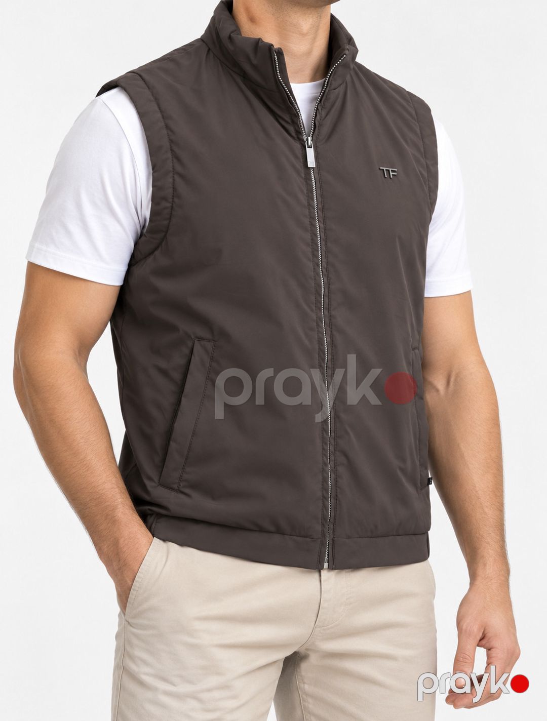 Kişi jileti No brand, L, Poliester, Qəhvəyi — Mallar, Bakı (2)