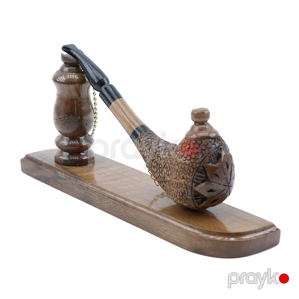 Tütün çəkmək üçün Decorativ Pipo Hədiyyəlik Əl işi Retro Pipo — Mallar, Bakı (4)