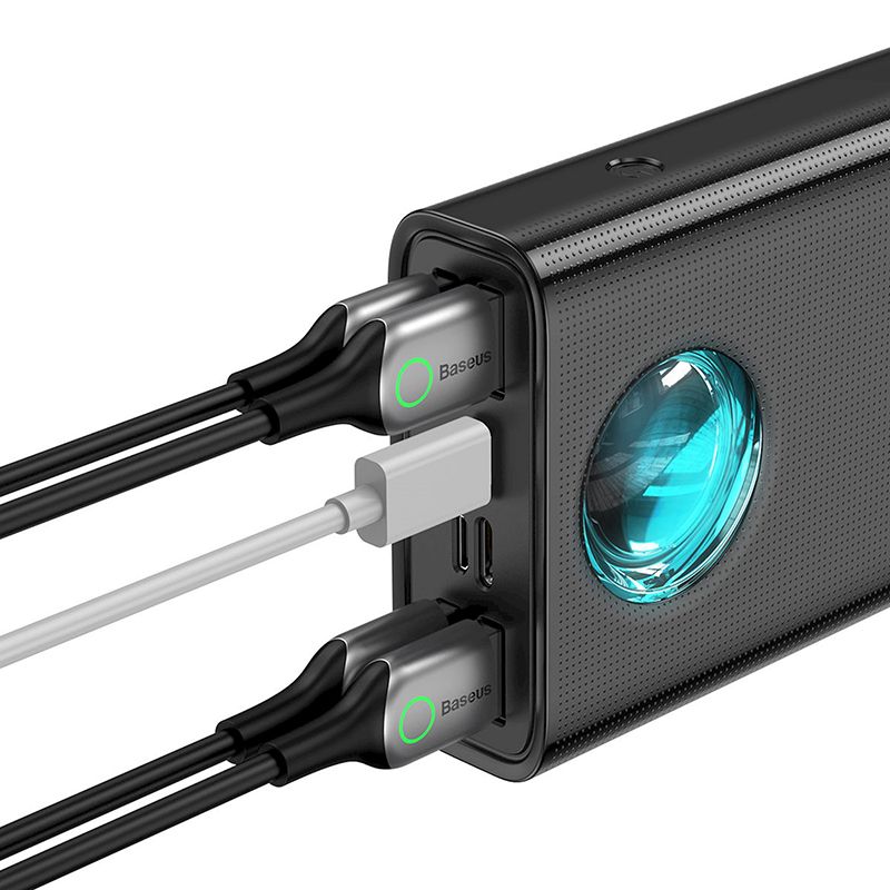 Baseus Amblight Digital Display Fast Charge Rəqəmsal Power Bank 30000mAh Tez Doldurma Enerji Bankı — Telefonlar və qadjetlər, Bakı (3)