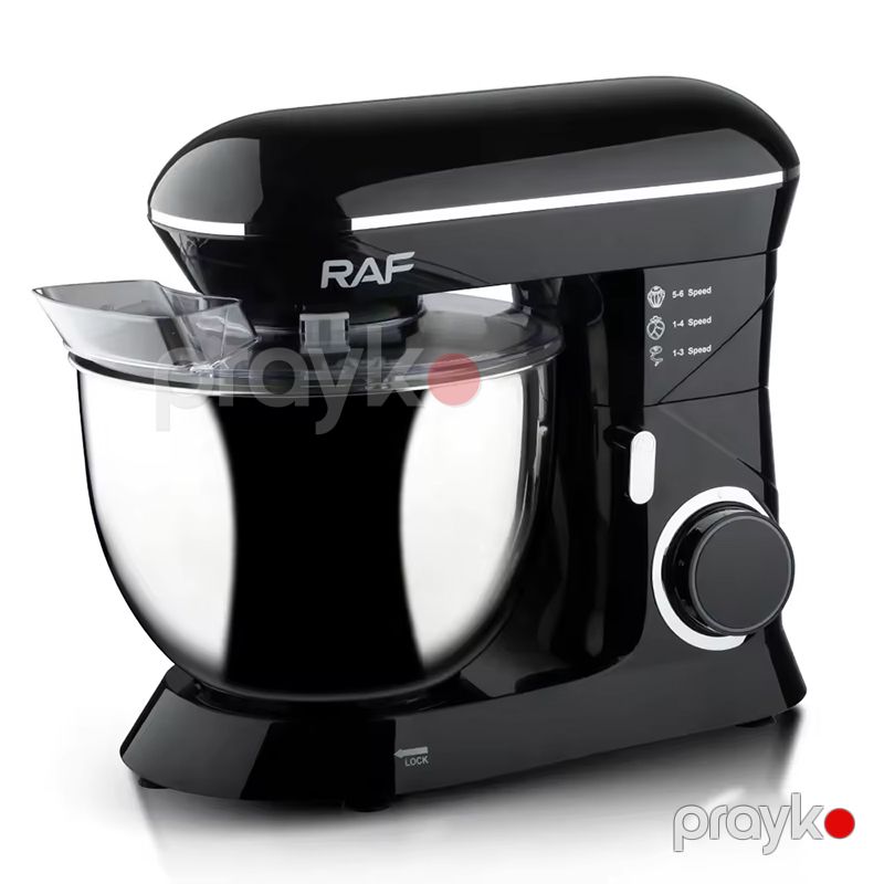 RAF R.6602 Çoxfunksiyalı Elektrikli Xəmir Qarışdıran 6 Sürət Ayarlı Xəmir Yoğuran Çırpıcı — Blenderlər, xırdalayanlar və mikserlər, Bakı (5)