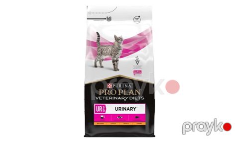 Pişiklər üçün pəhriz qidası Purina Pro Plan Veterinary Diets Urinary, Quru yem, 1000 q, seloffan paketdə, çəki ilə — Bakı