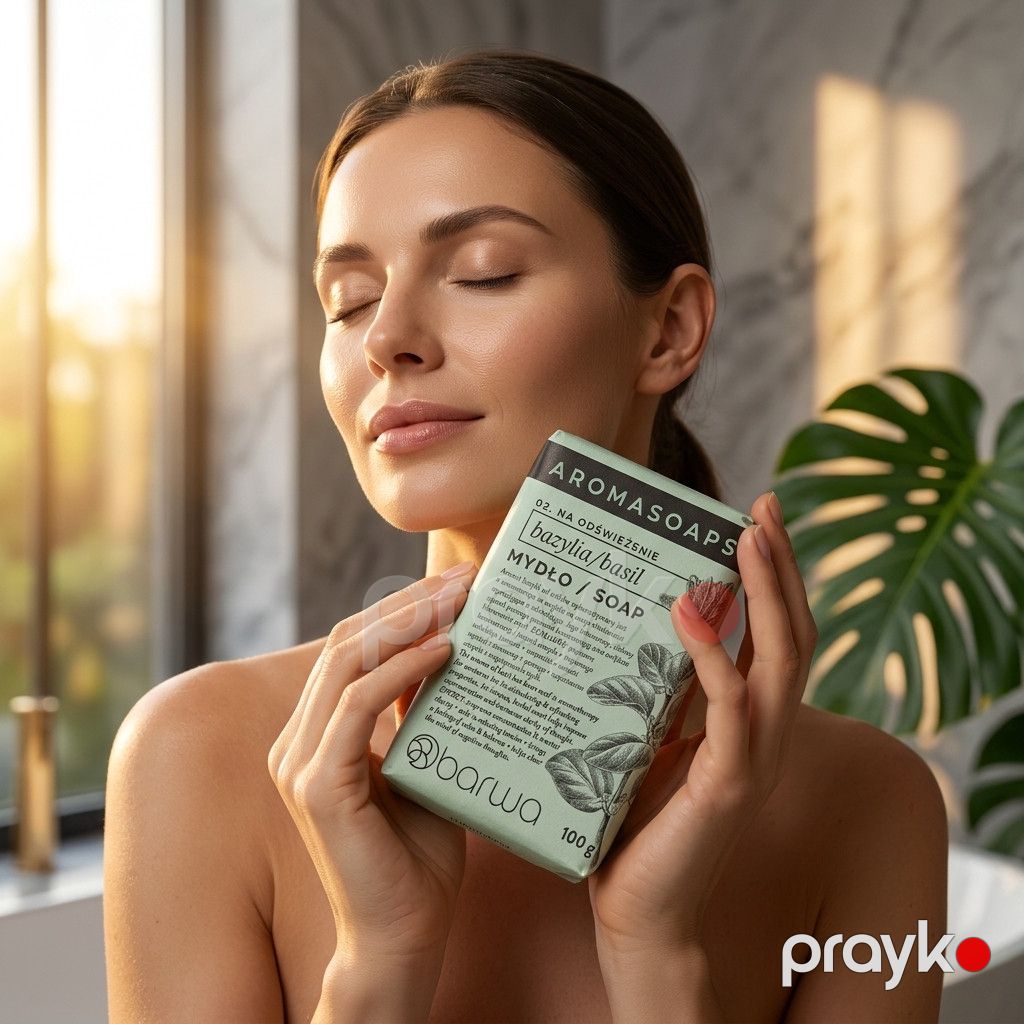 Bərk sabun Barwa Aroma Soaps Basil, 100 q — Mallar, Bakı (2)