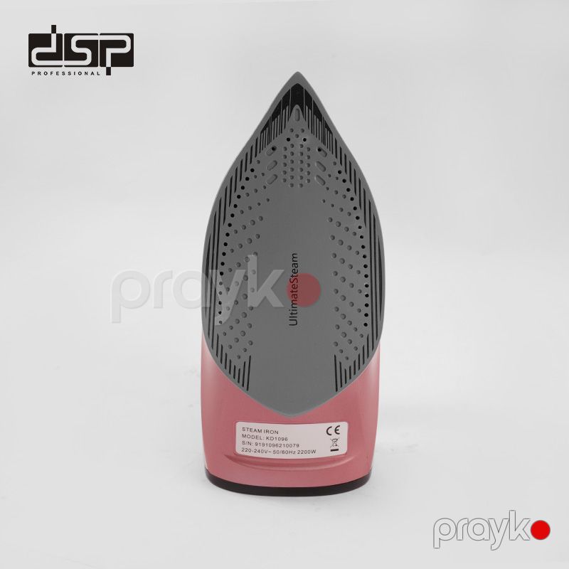 Peşəkar DSP Buxarlı Ütü Özünü Təmizləmə Funksiyası İlə 2200W Gücündə Seramik Buxar Ütüsü Termostat Nəzarəti 220-240V — Ev texnikası, Bakı (3)