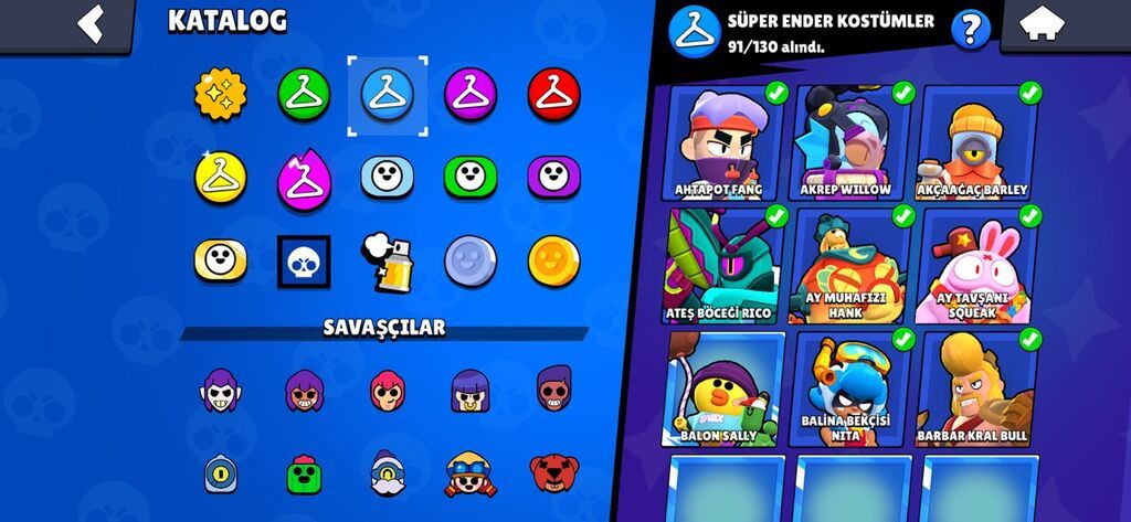 Brawl Stars hesabı – geniş kostyum kataloqu və yüksək trofeylər — Şəxsi əşyalar, Novxanı (3)