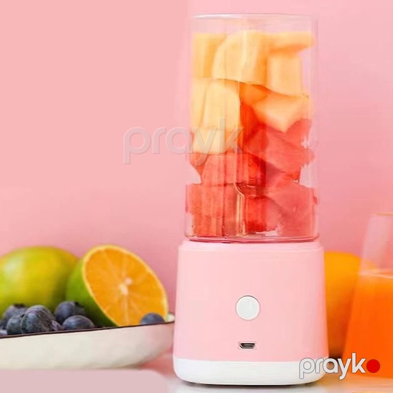 Portativ Mini Kokteyl Blenderi USB Elektrikli Simsiz Meyvə Qarışdırıcısı 300ml Smoothies Shakes Üçün Şirə Blenderi — Blenderlər, xırdalayanlar və mikserlər, Bakı (3)
