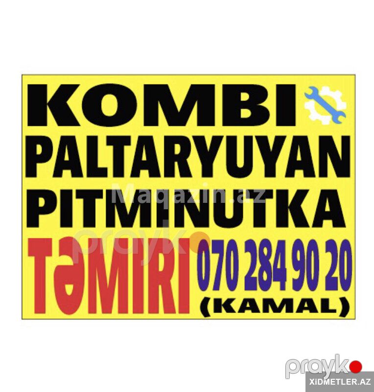 ucuz kombi temiri kombilerin yuyulmasi kombi temiri — Ev texnikası, Bakı (8)