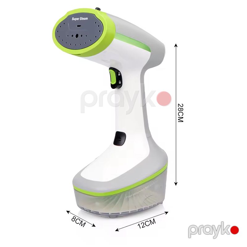 RAF R.1278 Anti-calc Buxar Ütüsü 1500W Gücündə Peşəkar Portativ Elektrikli Buxar Ütüsü Paltar RAF Əl Buxarlayıcısı — Ev texnikası, Bakı (6)