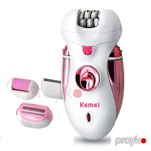 4-ü 1 Arada Elektrikli Ağrısız Epilator Qadınlar Üçün Təkrar Doldurula Bilən Protativ LED İşıqlı Ağıllı Epilyator Ayaq Təraş Aləti — Bakı