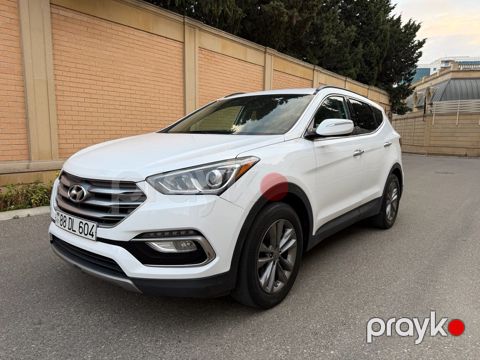 Hyundai Santa Fe, 2.0 L, 2016 il, 107 600 km — Bakı