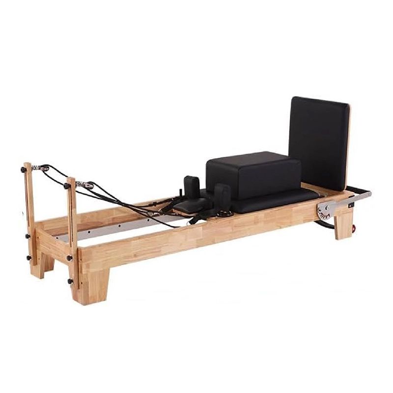 Pilates üçün reformer Peşəkar Keyfiyyətli Pilates tənzimlənən yaylı qatlana bilən məşq Pilates çarpayısı — Fitness və yoqa, Bakı