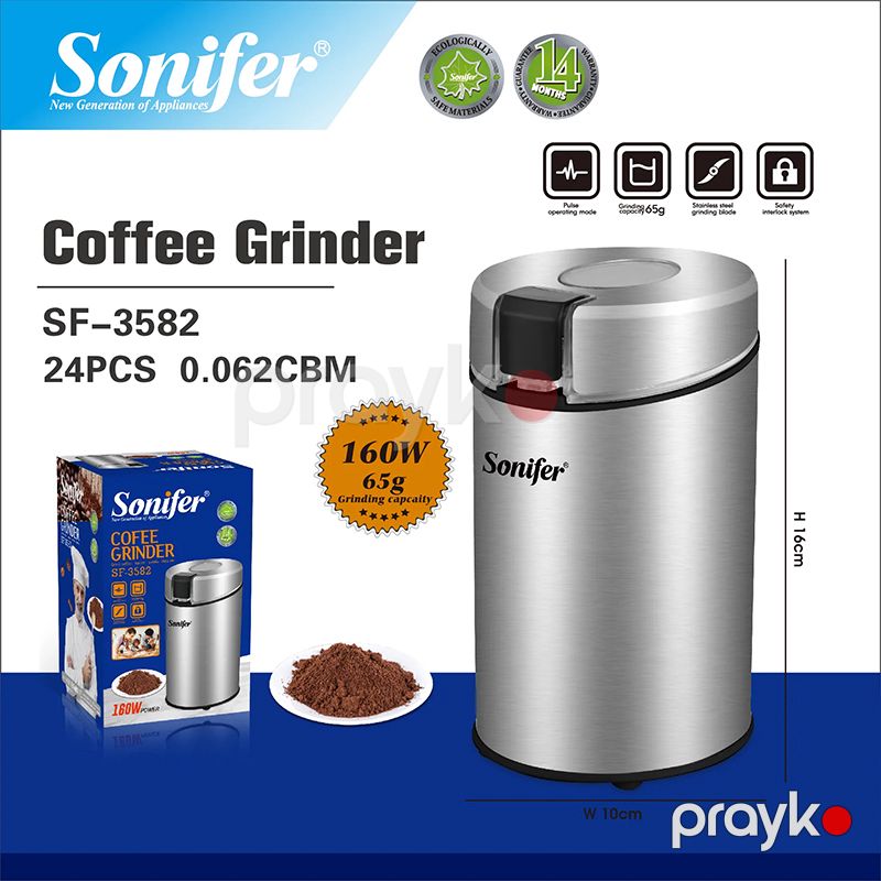 Sonifer SF-3582 Çoxfunksiyalı Qəhvəçəkən Ədviyyat Kofe Üyüdücü — Digər mətbəx texnikası, Bakı (3)