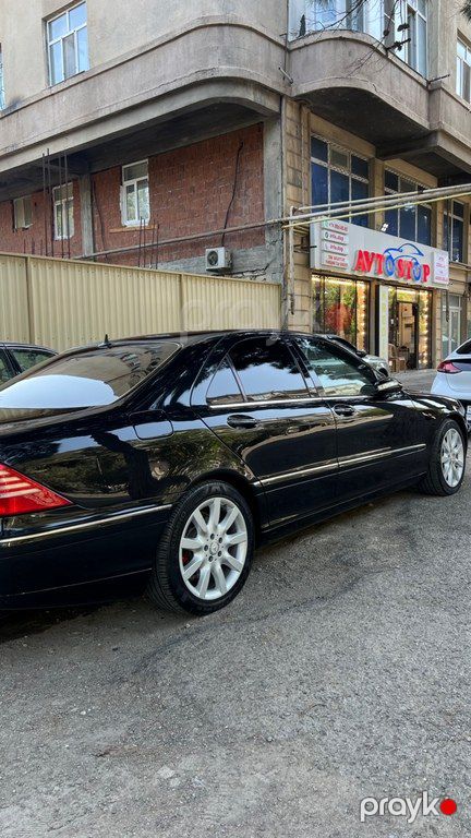 Mercedes S 350, 3.7 L, 2003 il, 490 000 km — Avtomobillər, Bakı (8)