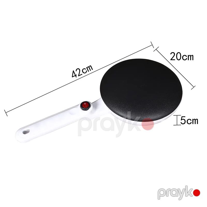 Çoxfunksiyalı RAF R.5208 Elektrikli Krep Aləti Professional Pancake Krep Avtomatik Termostat Nəzarəti Krep Hazırlayan Maşın — Toster və vaflyasıcı, Bakı (6)