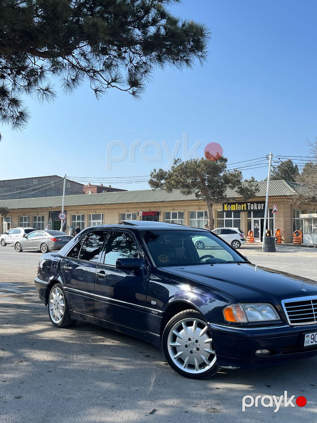 Mercedes-Benz C 200: 2 l 2000 il Sedan 90-GB-785 — Avtomobillər, Bakı (2)