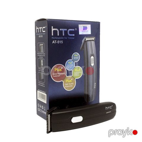 HTC At-515 Kişilər Üçün Peşəkar Təkrar Doldurulan Simsiz Trimmer Qara Rengli Üz Təraş Maşını — Bakı