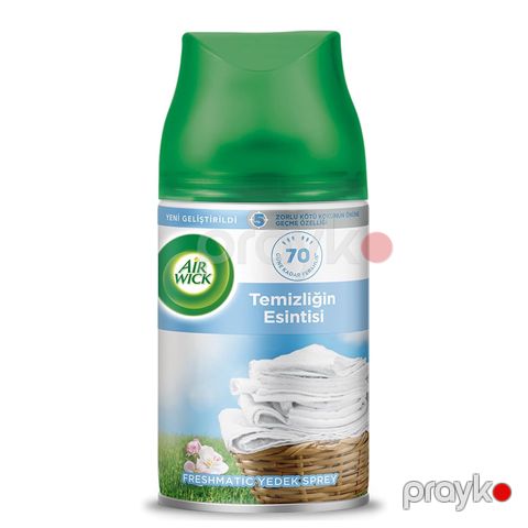 Airwick 70 Air Wick Freshmatic Otomatik Oda Kokusu Temizliğin Esintisi Yedek Sprey Avtomatik Sprey 250 Ml — Bakı