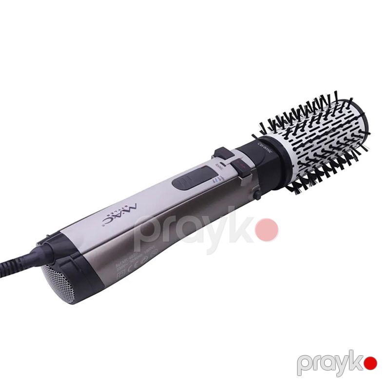 Peşəkar Mac Styler 3-ü 1-də Saç Qurutma Feni Avtomatik Fırlanma Özəlliyi ilə Saç Düşləşdirici Saç Hamarlaşdırıcı İsti Fırça Başlıq — Fən, Bakı (3)