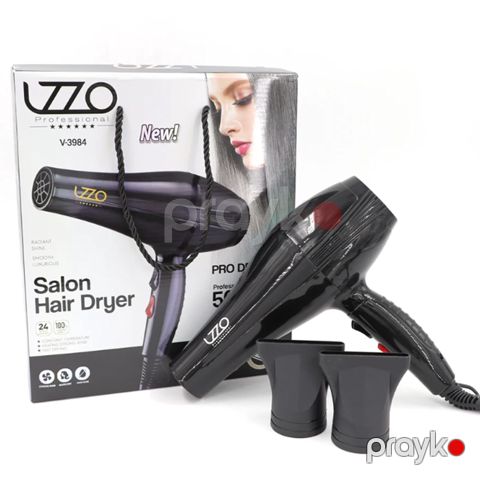 Lzzo V-3984 Elektrikli Saç Qurutma Feni Hava Feni Saç Şəkilləndirici Fen 3500W — Bakı