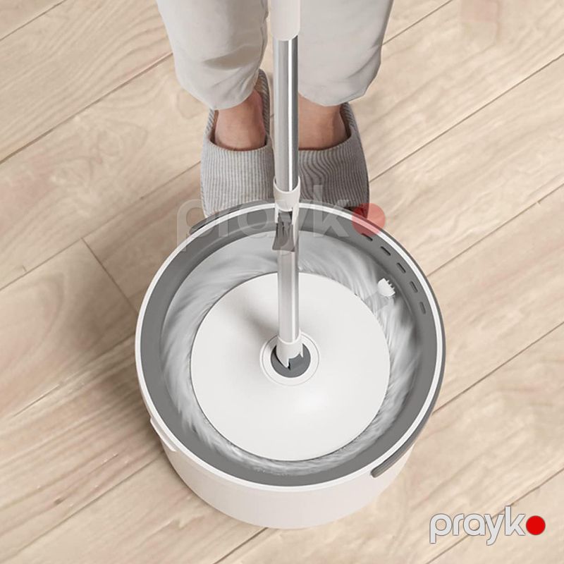 Uthclo Disk Paspas Döşəmə Təmizləyici Mikrofiber Mop Döşəmə Təmizləmə Fırçası Mop — Mallar, Bakı (4)