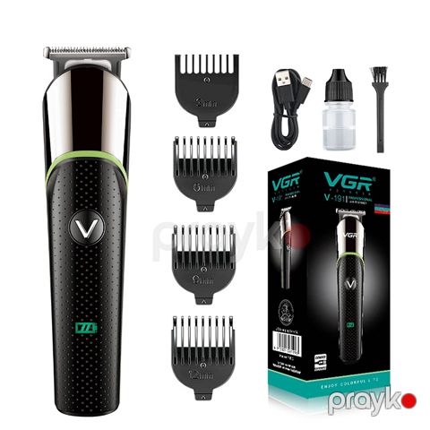 VGR V-191 Çoxfunksiyalı Elektrikli Saç saqqal Təraş Maşını Trimmer — Bakı