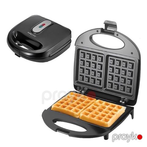 Sokany Elektrikli Çoxfunksiyalı Vafli Hazırlayan 800W Gücə Malik Waffle Maker — Bakı
